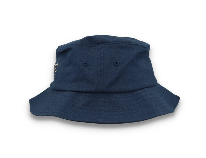 Skinny E Bucket Hat Navy/Stone - LOKK