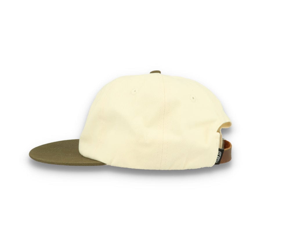 121 Mid Pro Hat Off White/Olive - LOKK