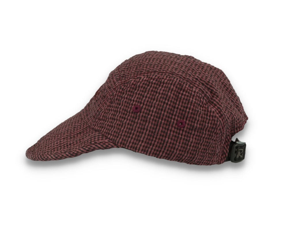 O.G. Seersucker Canyon Cap Dusty Maroon Garment Dyed - LOKK