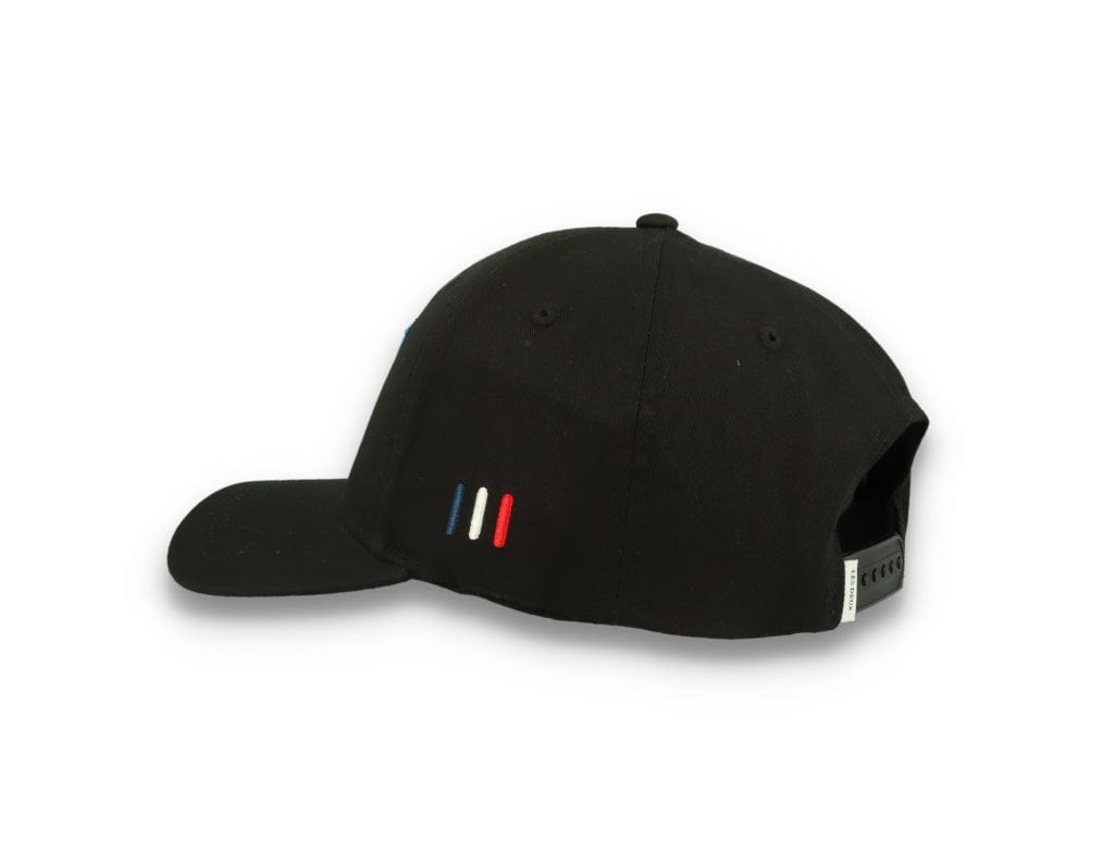 Encore Organic Baseball Cap Black/Washed Denim Blue - LOKK