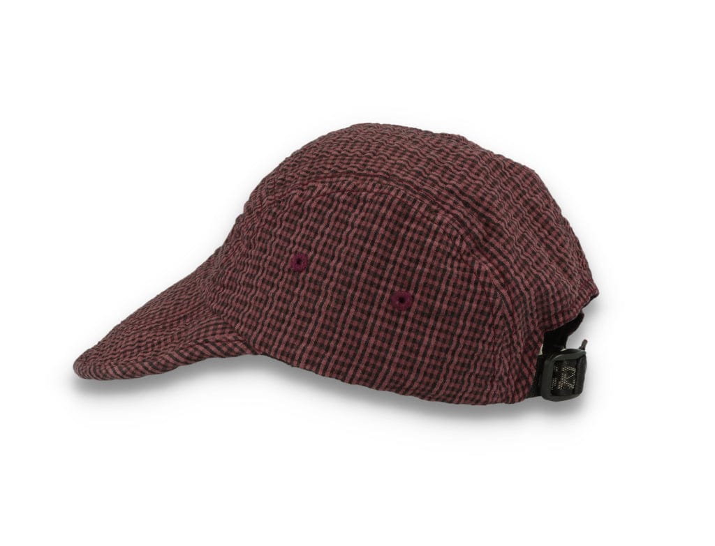 O.G. Seersucker Canyon Cap Dusty Maroon Garment Dyed - LOKK