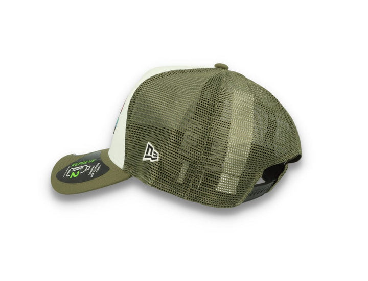 Trucker Cap Us State Wordmark Trucker New  New Olive - LOKK