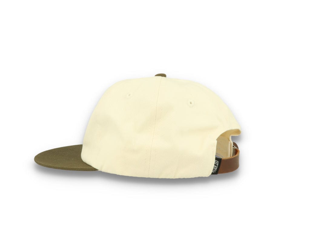 121 Mid Pro Hat Off White/Olive - LOKK