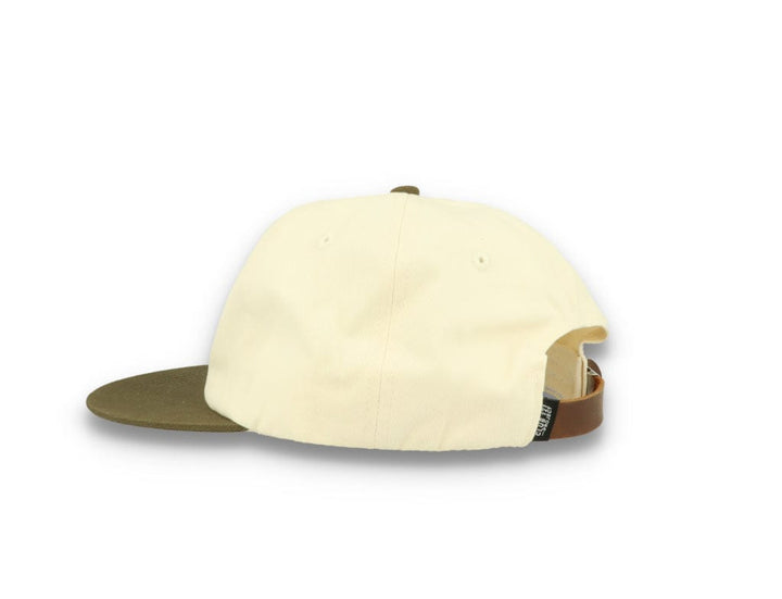 121 Mid Pro Hat Off White/Olive - LOKK