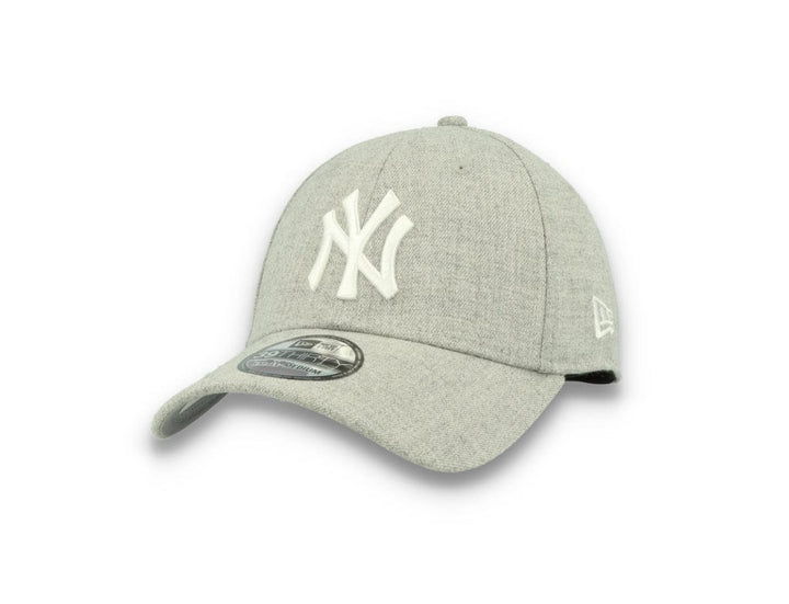 39THIRTY New York Yankees Wool Heather Grey/white - LOKK