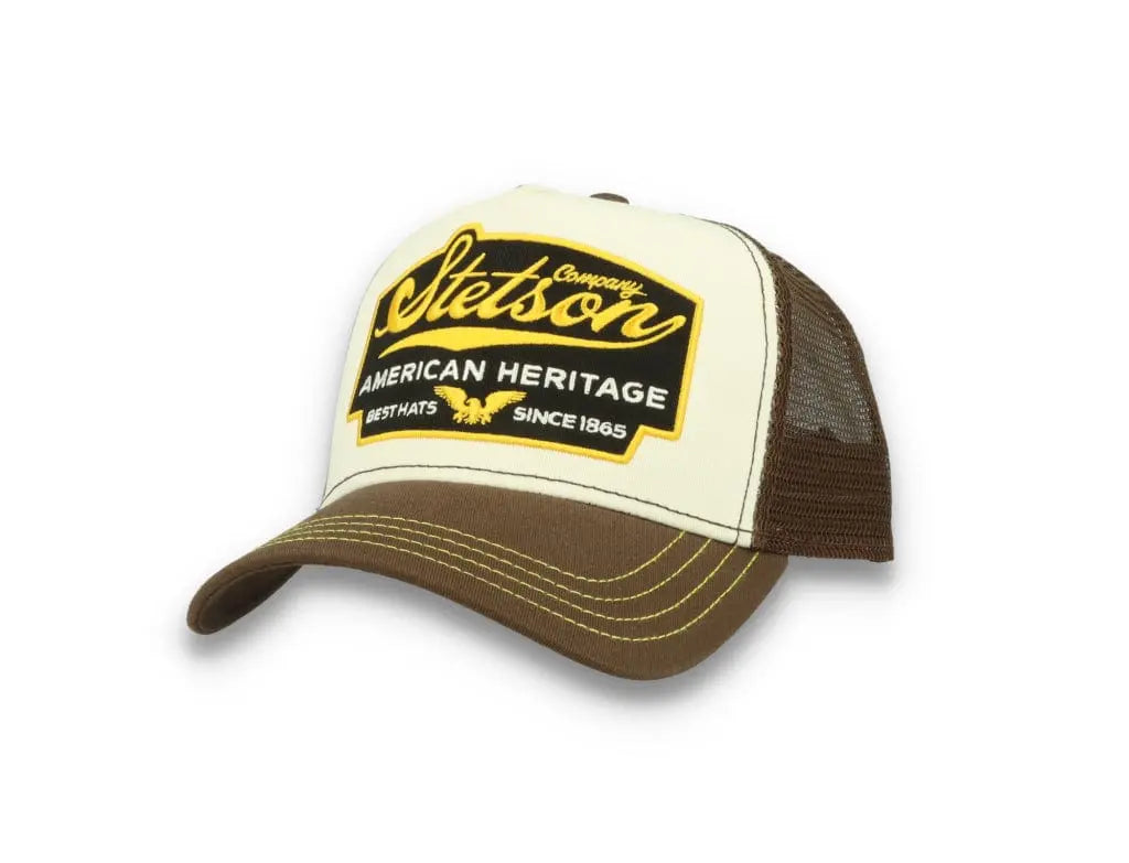 Trucker Cap American Heritage Brown/White - LOKK