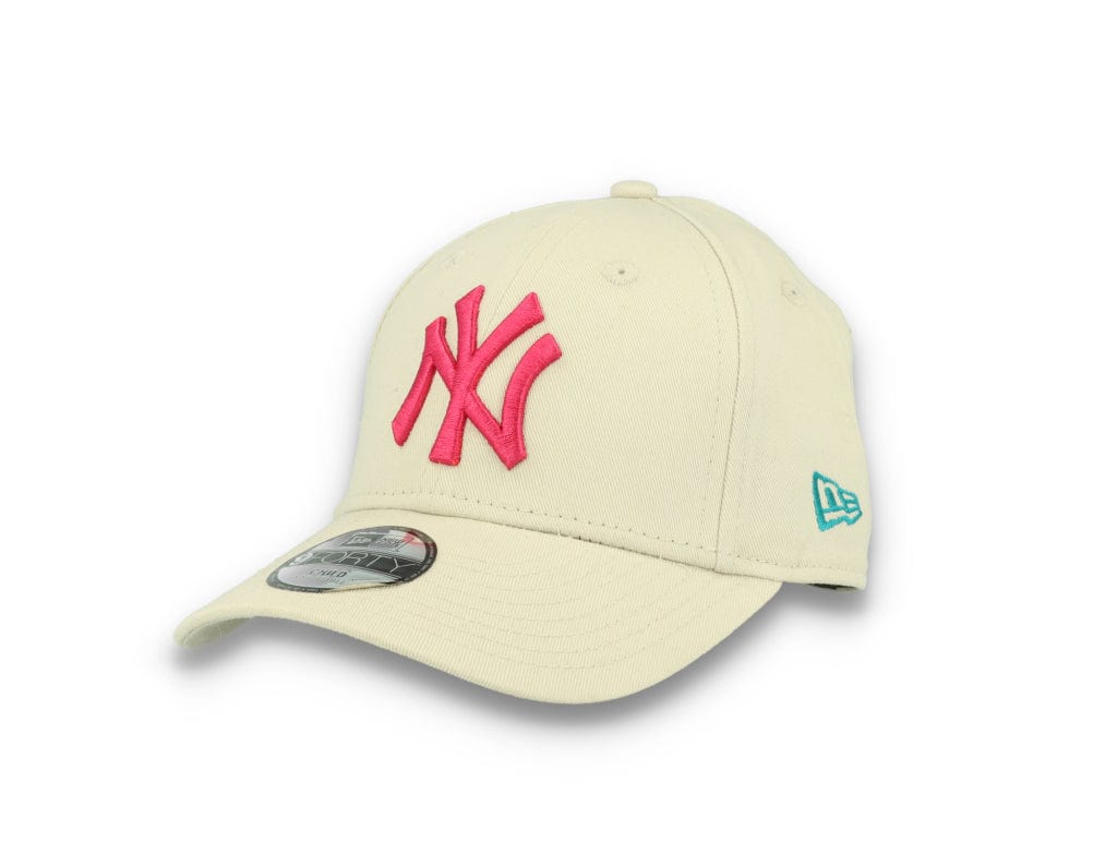 9FORTY Kids League Essential NY Yankees Stone/red - LOKK