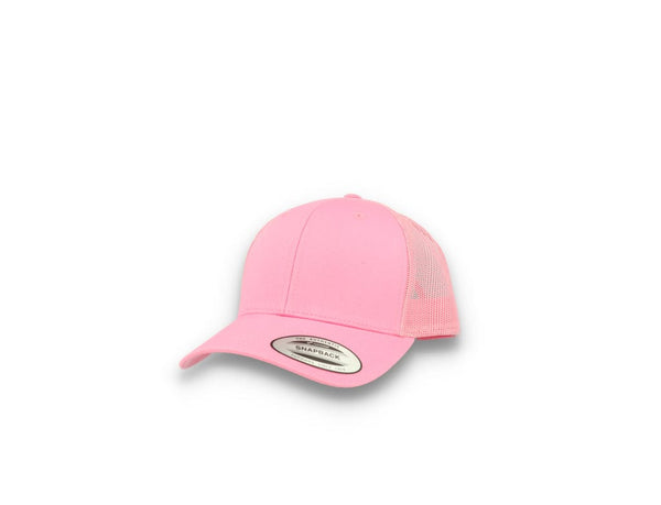 Pink Trucker Cap Retro - Yupoong 6606