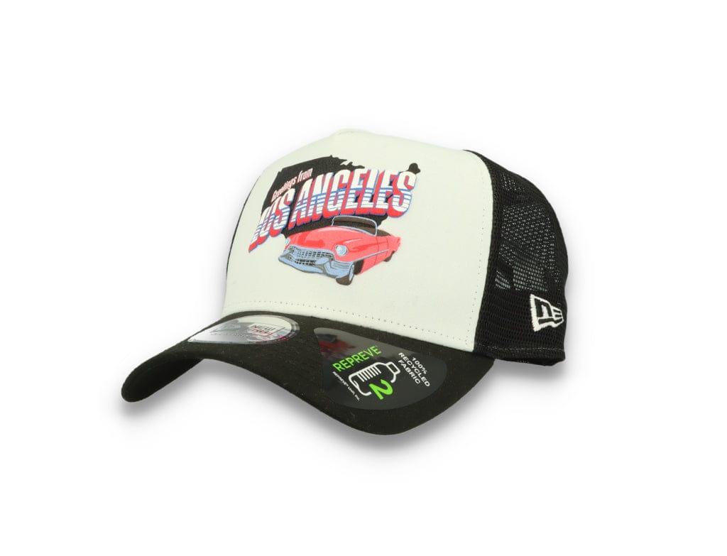 Trucker Cap Us State Wordmark Trucker New  Black - LOKK