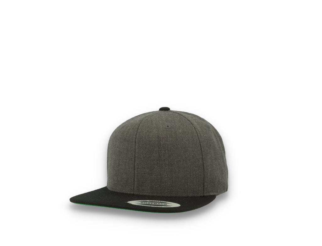 Yupoong Classic Snapback 6089MT Charcoal/Black