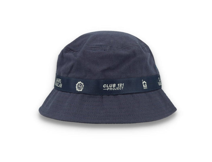 Lars Vaular x 121 Bucket Hat Washed Navy - LOKK