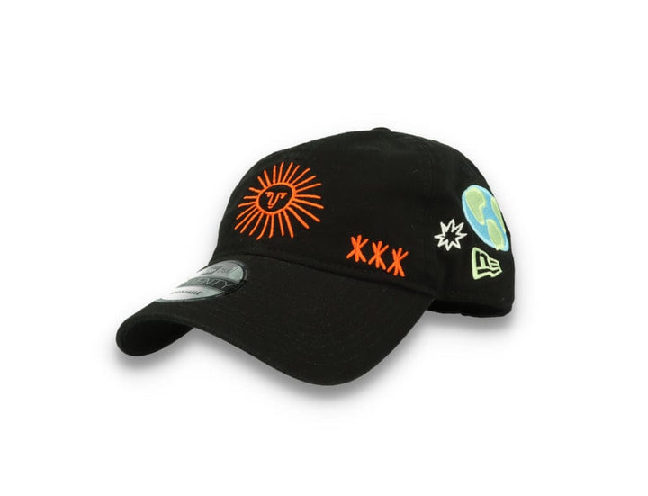 9TWENTY Washed Graphic New Era Black - LOKK
