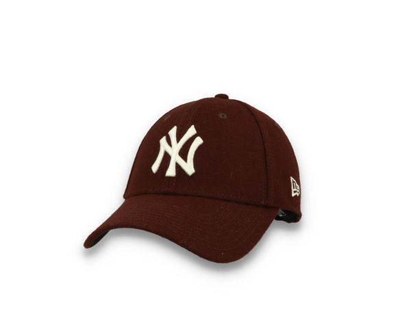 9FORTY Melton Wool New York Yankees Brown Suede/White