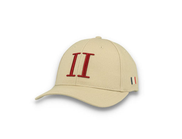 Encore Organic Baseball Cap Dark Sand/Burnt Red - LOKK