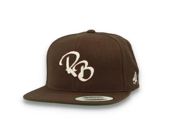 LOKK X RADIO BORGEN Snapback Brown/White - LOKK