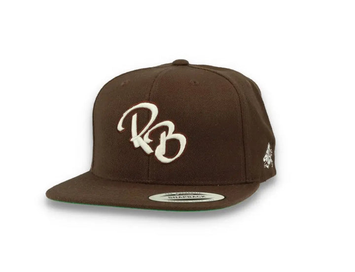 LOKK X RADIO BORGEN Snapback Brown/White - LOKK