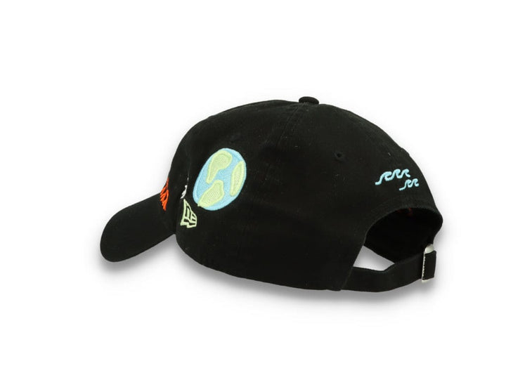 9TWENTY Washed Graphic New Era Black - LOKK