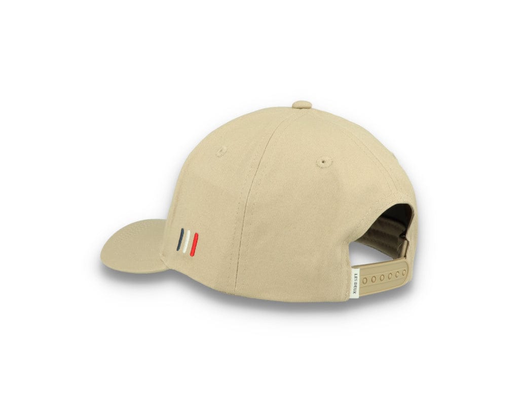 Encore Organic Baseball Cap Dark Sand/Burnt Red - LOKK