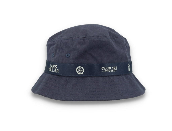 Lars Vaular x 121 Bucket Hat Washed Navy - LOKK