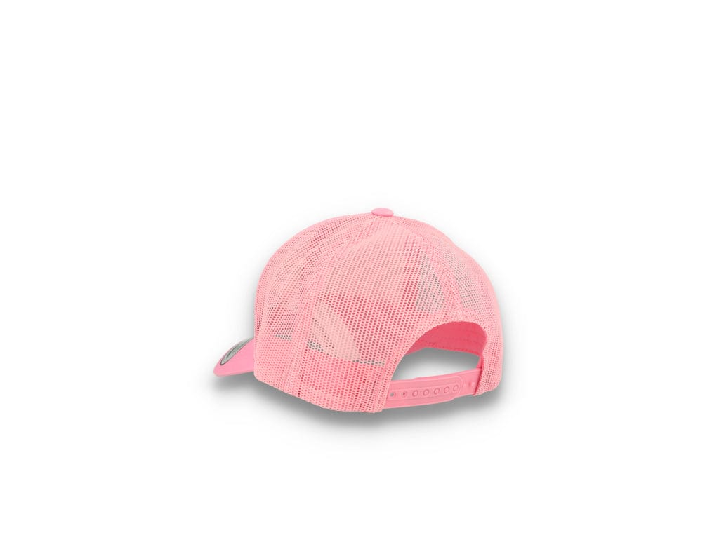 Pink Trucker Cap Retro - Yupoong 6606