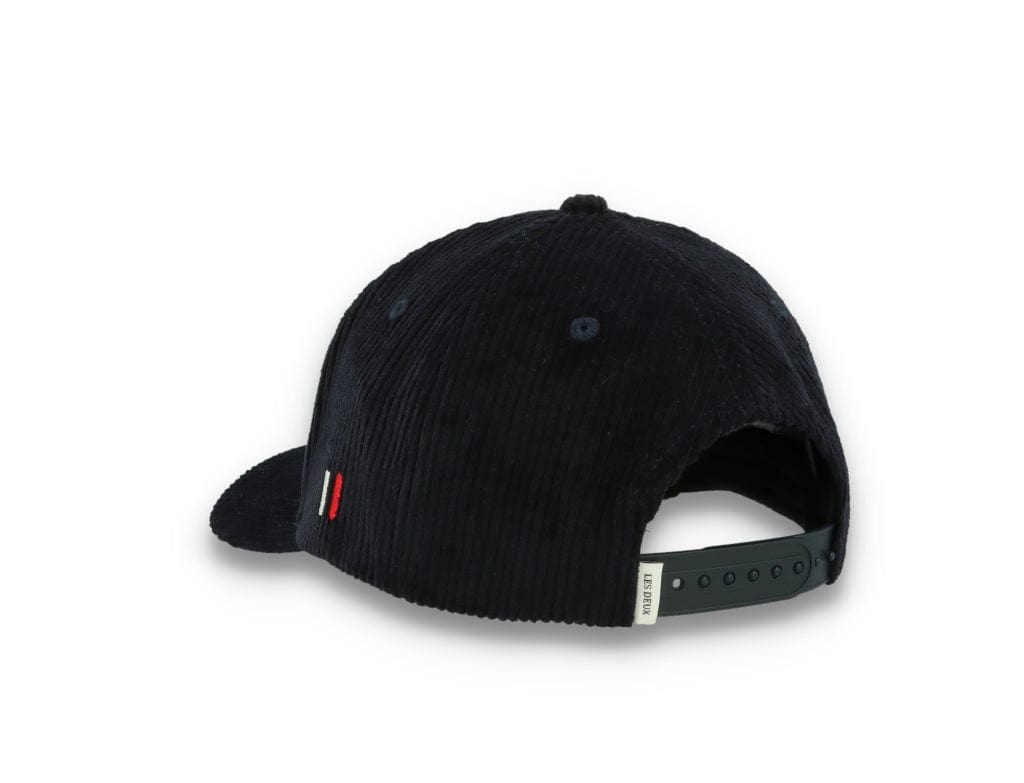 Encore Corduroy Baseball Cap Dark Navy - LOKK