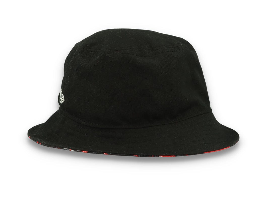 Bucket Hat Print Infill Chicago Bulls  Black - LOKK