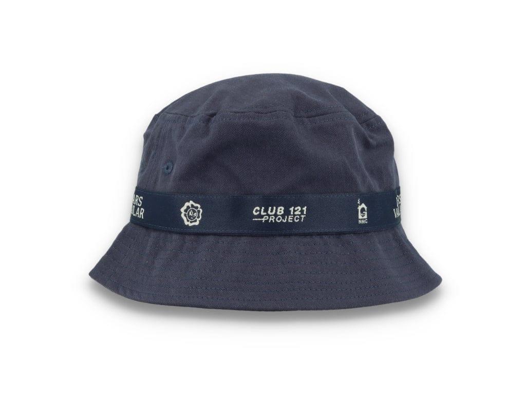 Lars Vaular x 121 Bucket Hat Washed Navy - LOKK