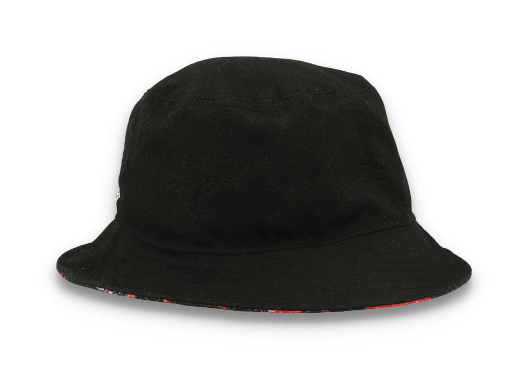 Bucket Hat Print Infill Chicago Bulls  Black - LOKK