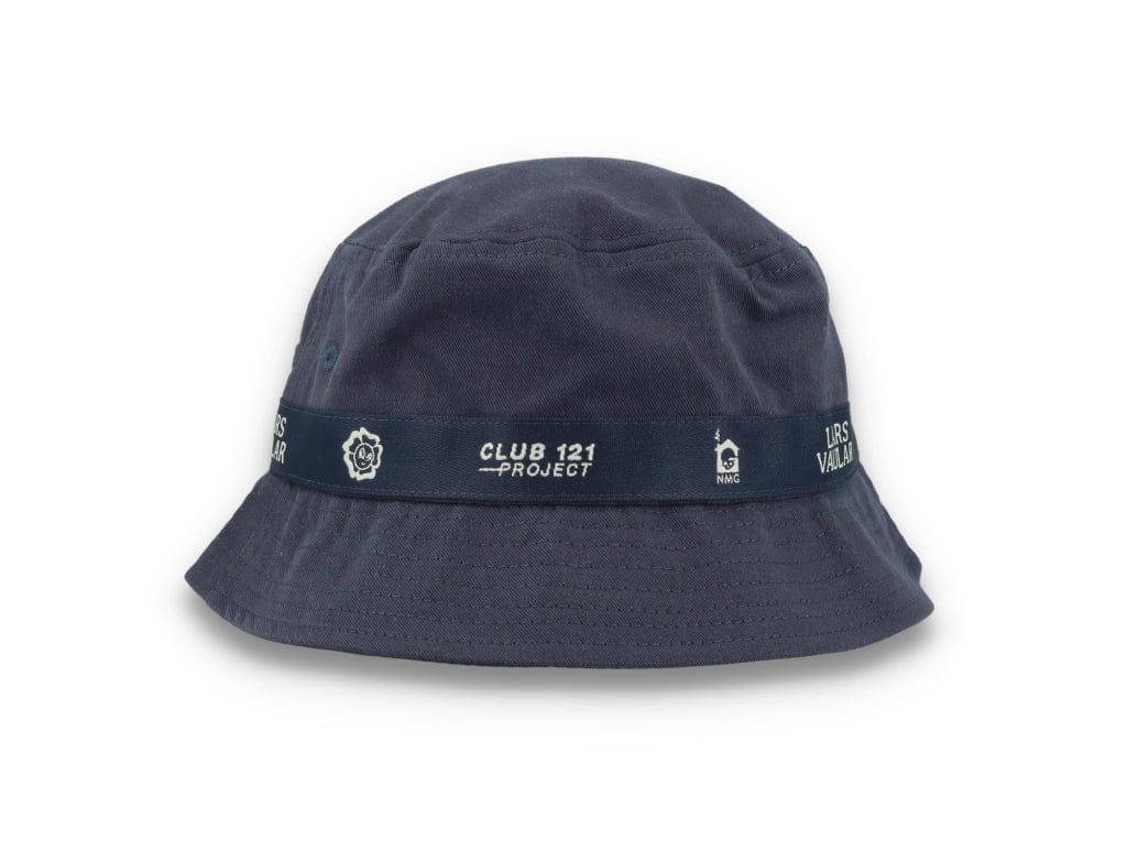 Lars Vaular x 121 Bucket Hat Washed Navy - LOKK