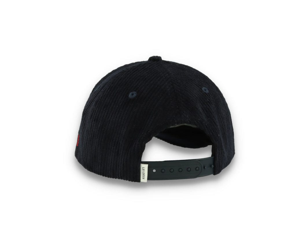 Encore Corduroy Baseball Cap Dark Navy - LOKK