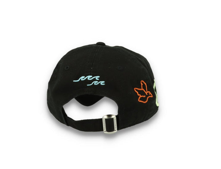 9TWENTY Washed Graphic New Era Black - LOKK