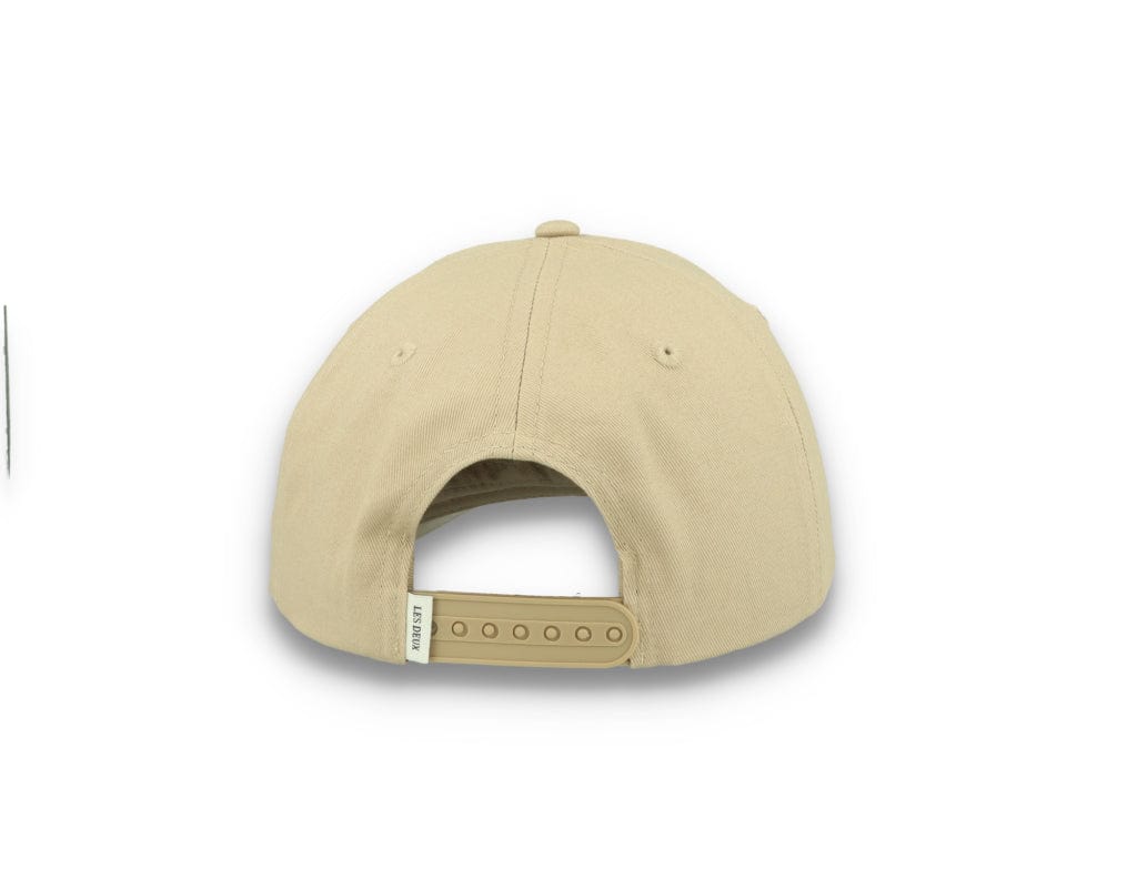 Encore Organic Baseball Cap Dark Sand/Burnt Red - LOKK