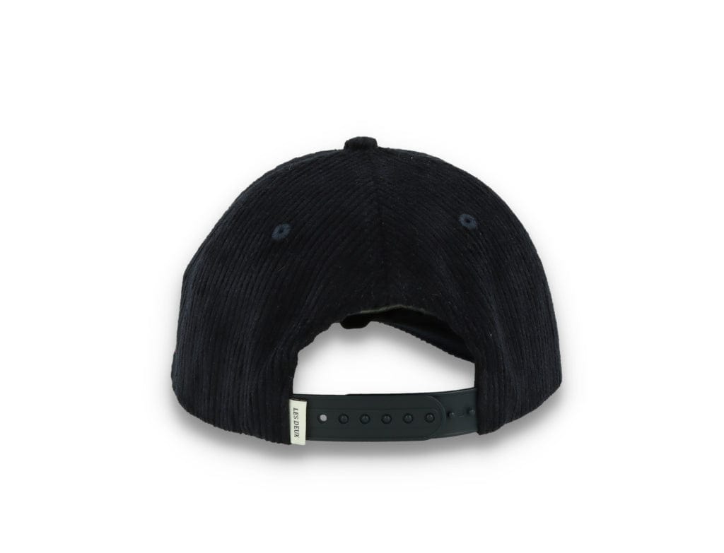 Encore Corduroy Baseball Cap Dark Navy - LOKK