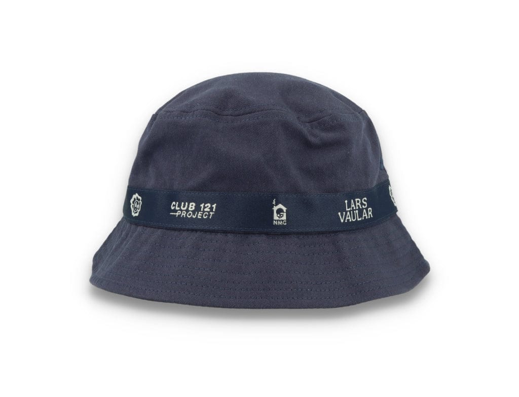 Lars Vaular x 121 Bucket Hat Washed Navy - LOKK