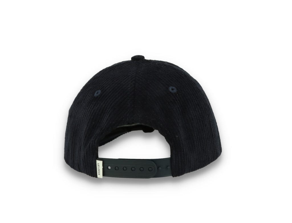 Encore Corduroy Baseball Cap Dark Navy - LOKK