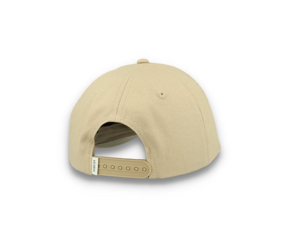 Encore Organic Baseball Cap Dark Sand/Burnt Red - LOKK