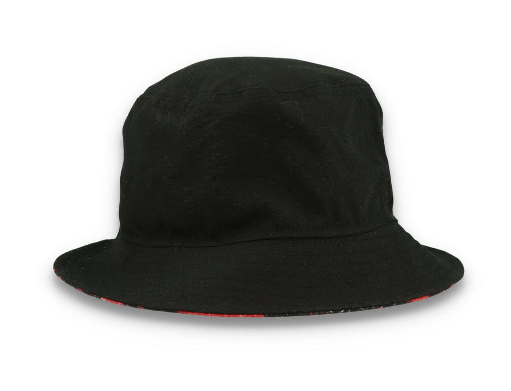 Bucket Hat Print Infill Chicago Bulls  Black - LOKK