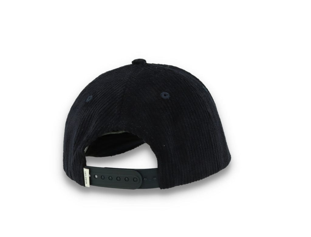 Encore Corduroy Baseball Cap Dark Navy - LOKK