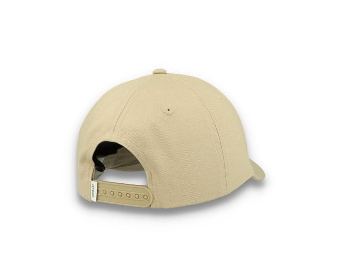 Encore Organic Baseball Cap Dark Sand/Burnt Red - LOKK
