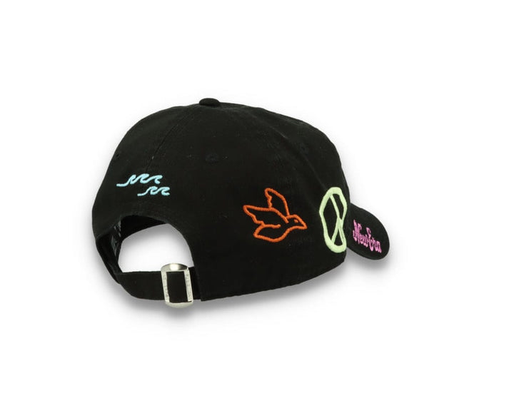 9TWENTY Washed Graphic New Era Black - LOKK