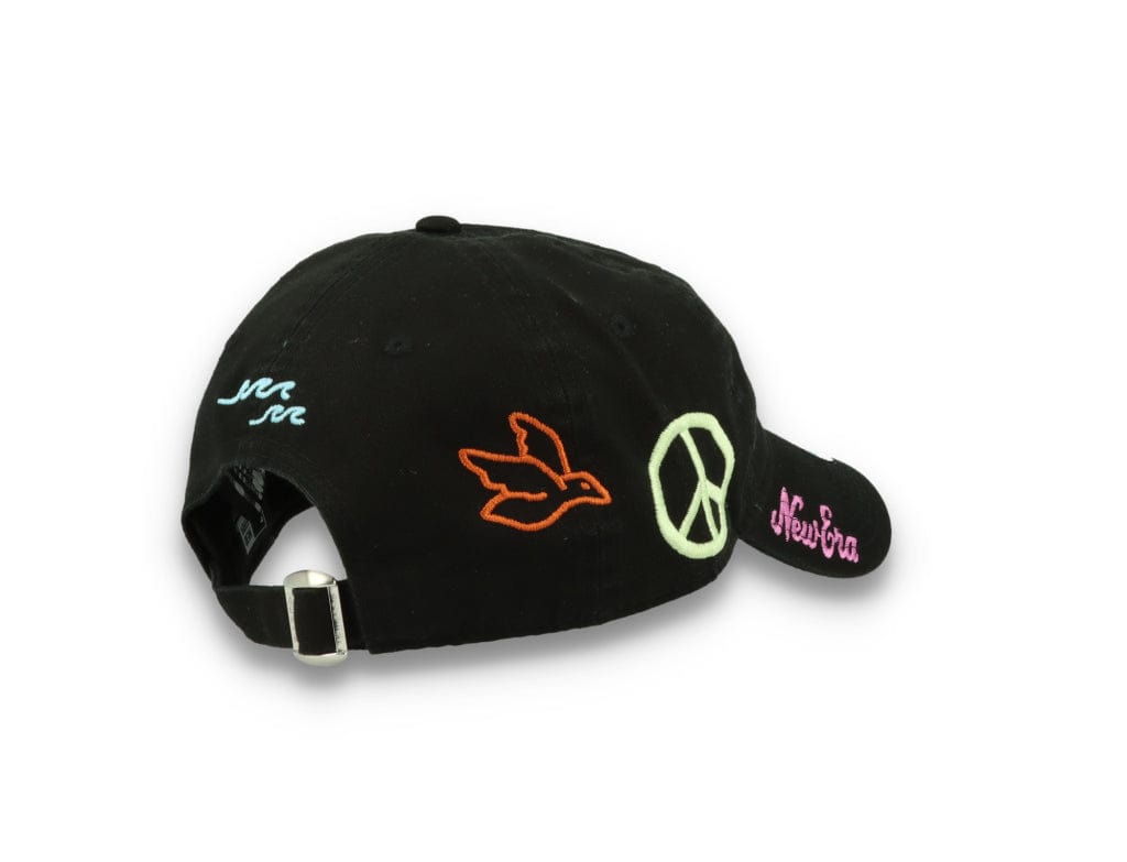 9TWENTY Washed Graphic New Era Black - LOKK