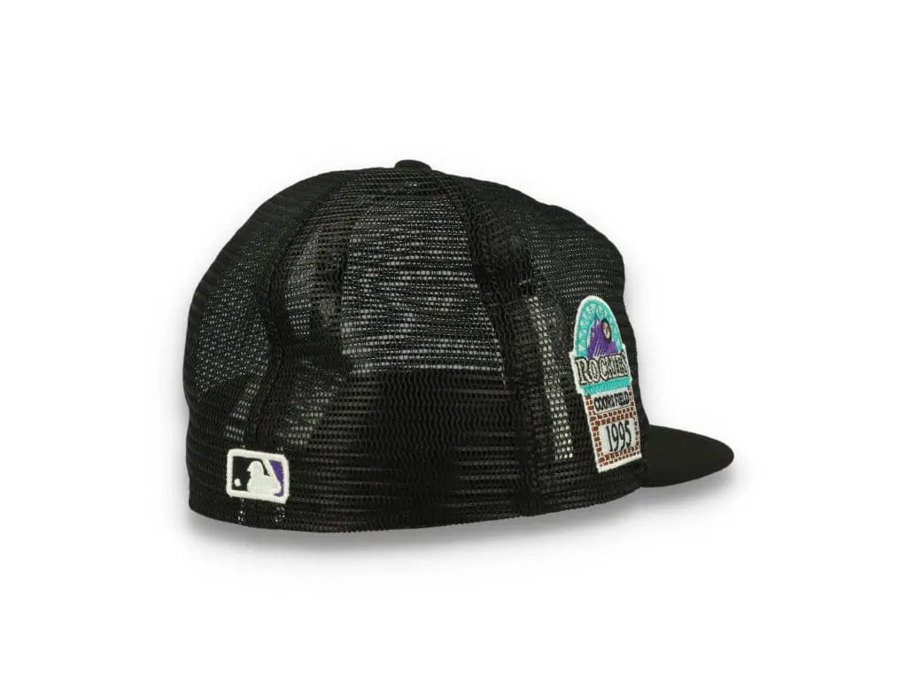 59FIFTY MLB Mesh Patch Colorado Rockies Black - LOKK