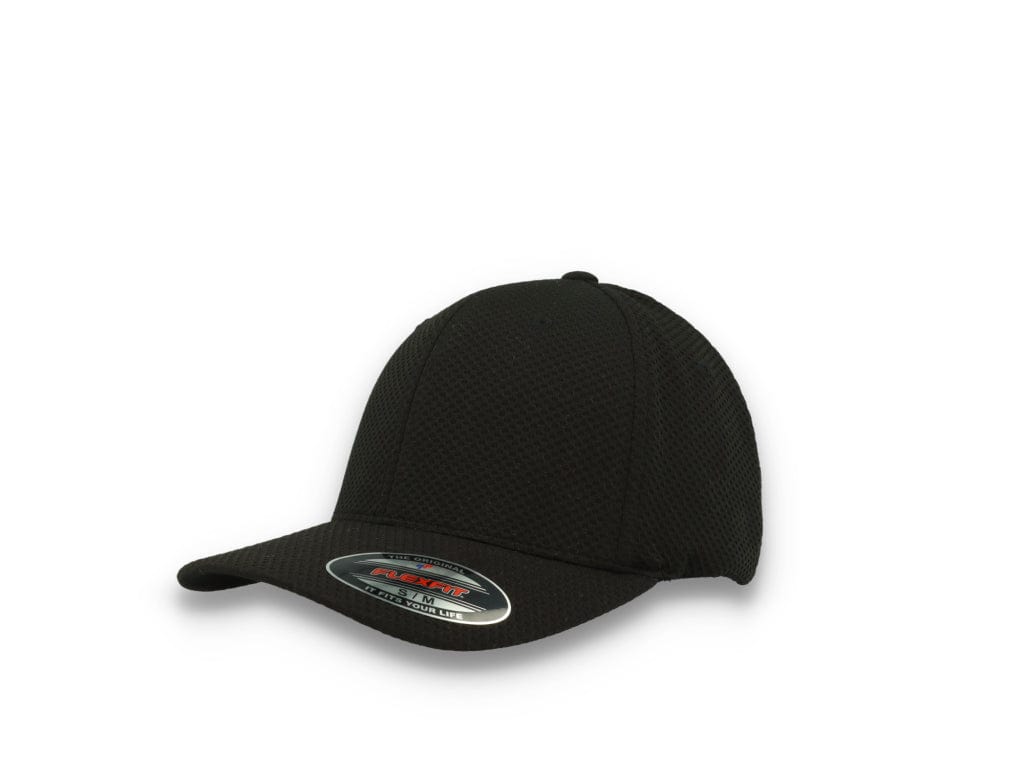 Flexfit 3D Hexagon Jersey Cap Black 6584