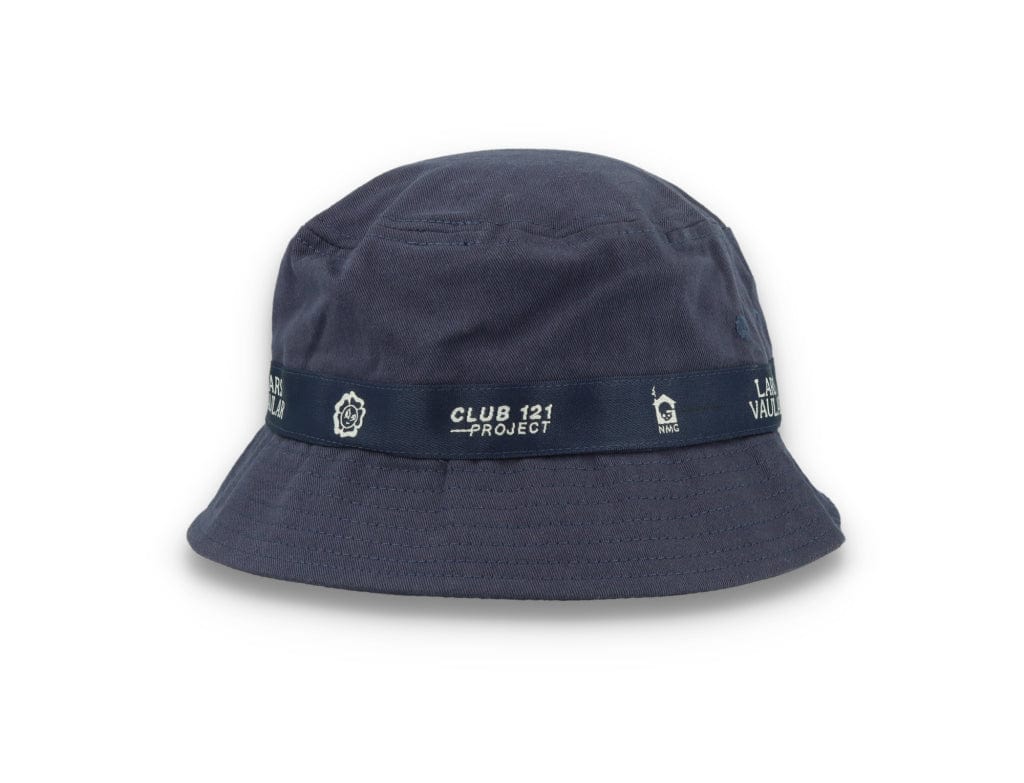 Lars Vaular x 121 Bucket Hat Washed Navy - LOKK