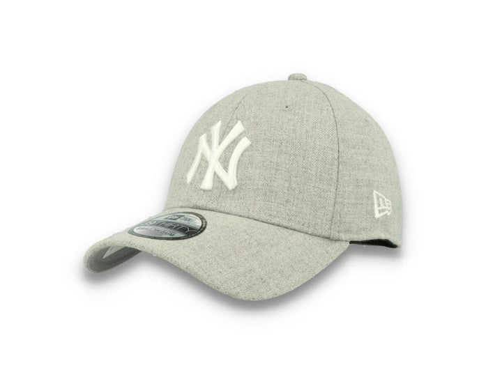 39THIRTY New York Yankees Wool Heather Grey/white - LOKK