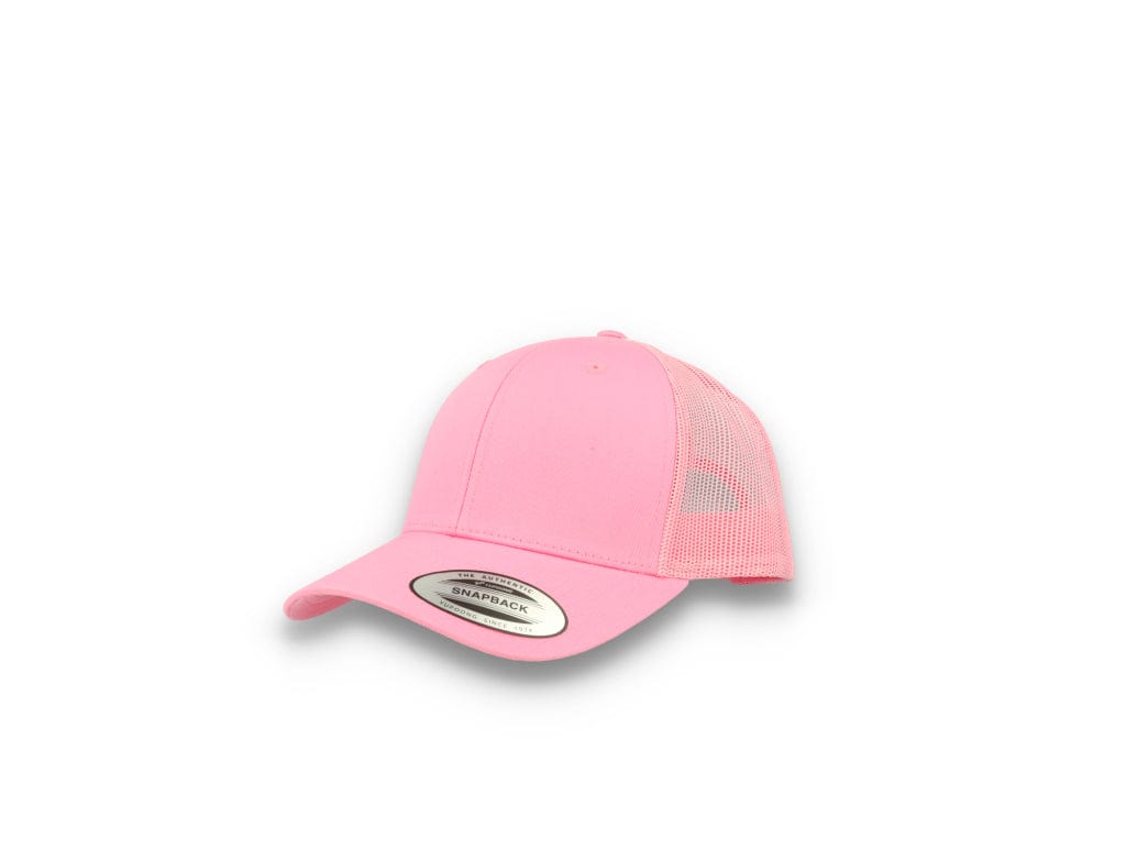 Pink Trucker Cap Retro - Yupoong 6606