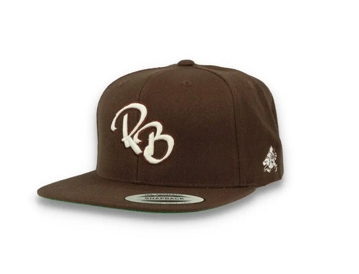 LOKK X RADIO BORGEN Snapback Brown/White - LOKK