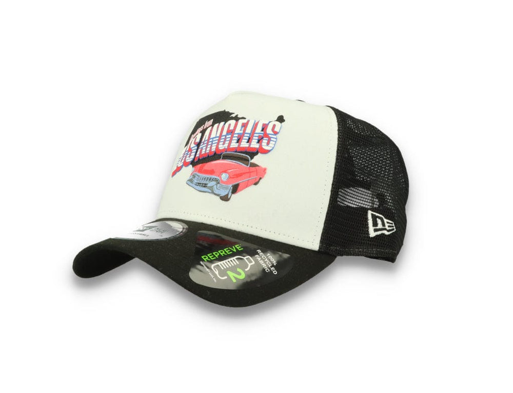 Trucker Cap Us State Wordmark Trucker New  Black - LOKK