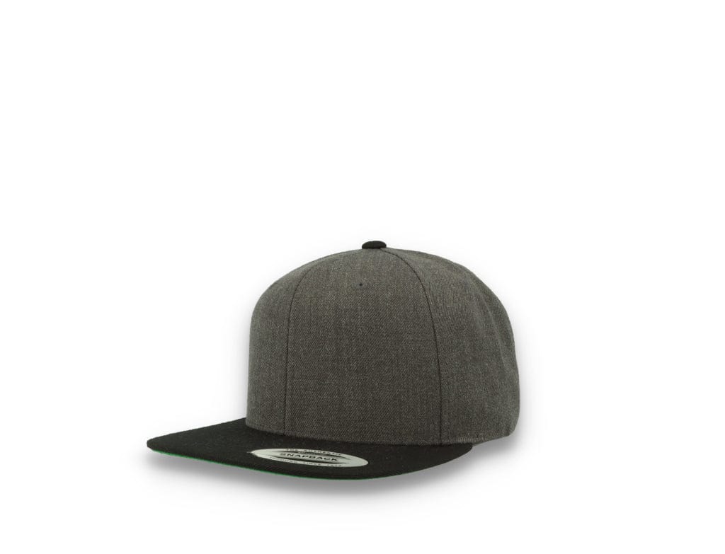 Yupoong Classic Snapback 6089MT Charcoal/Black