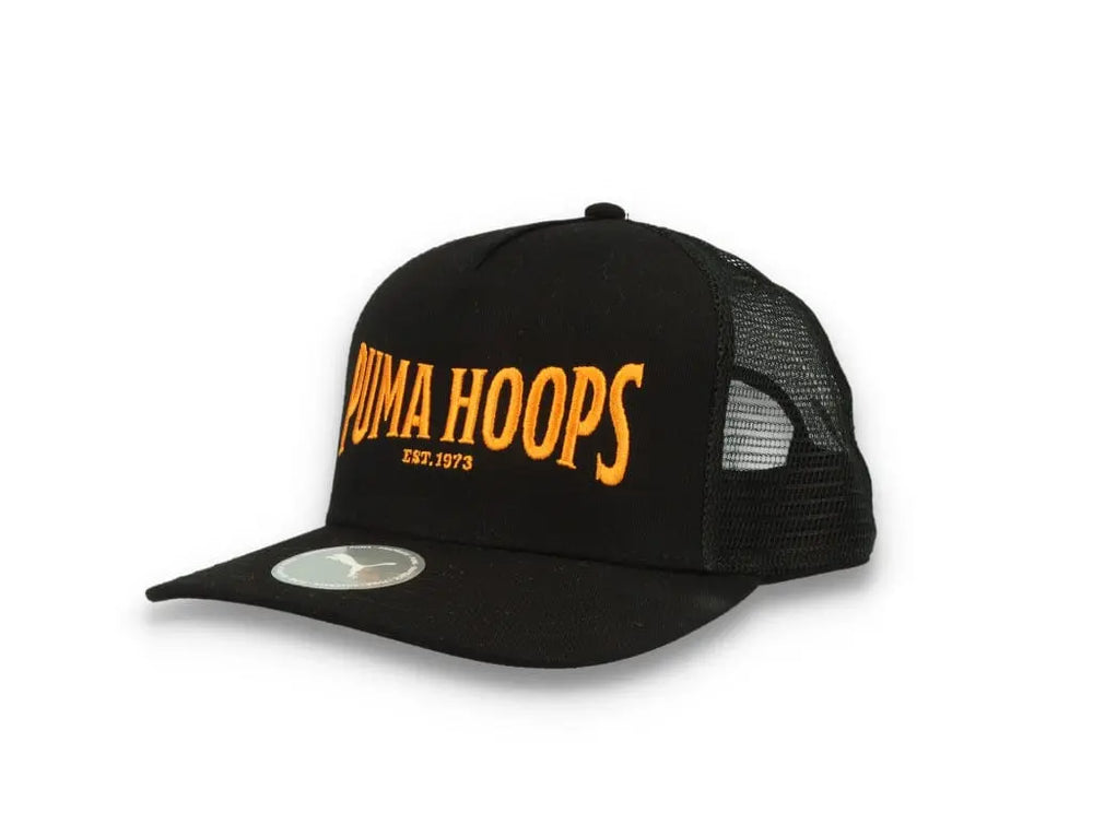 Puma Basketball Trucker Cap Black - LOKK